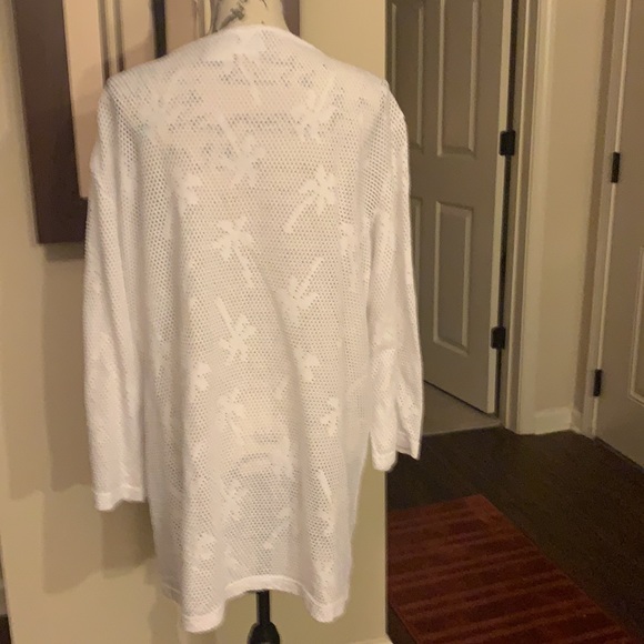 Long sleeve Net Swimsuit Coverup - Picture 4 of 7